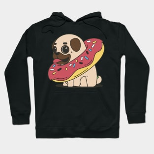 Best Novelty Gift Idea with Quote for Pug Lovers Hoodie